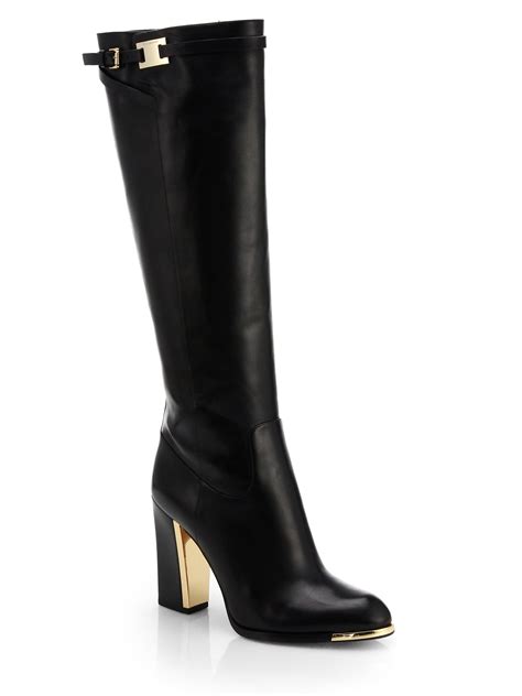 zip michael kors boots for women|Michael Kors heeled boots.